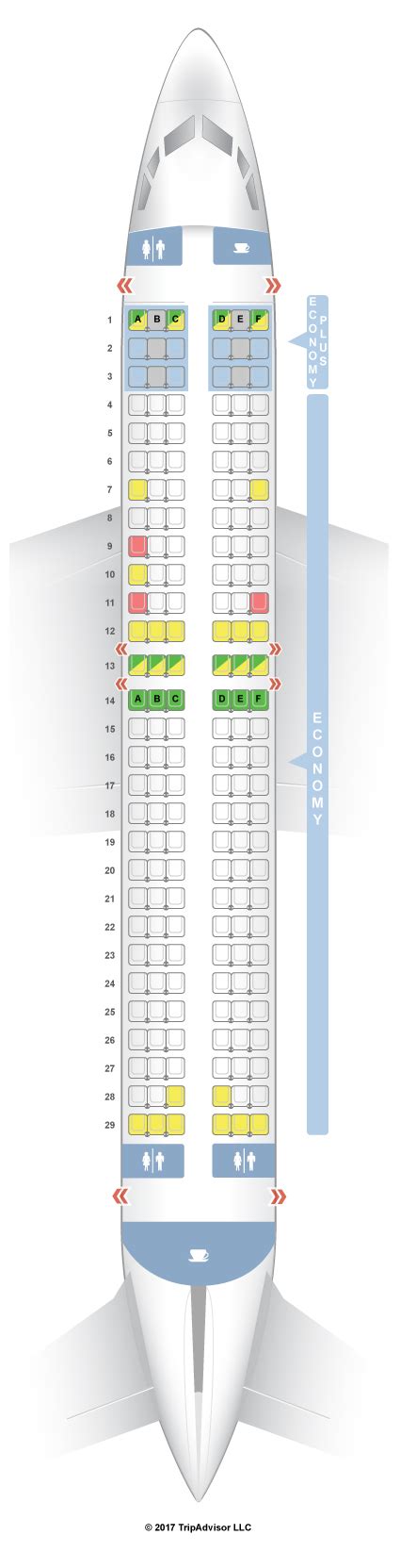 boeing 737-800 seating chart